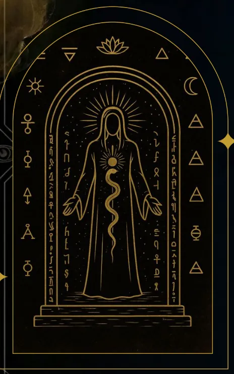 Ilustração do Nível 4: Portais Herméticos