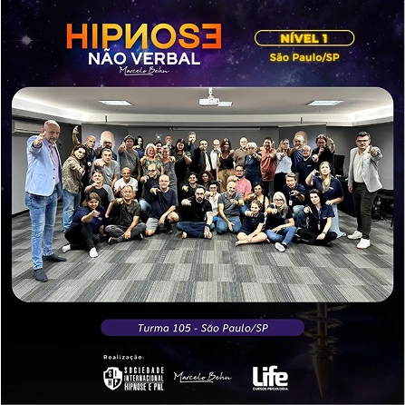 Turma nível 2 de Hipnose Não Verbal em São Paulo